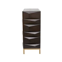 Contemporary Bold Facet Carved Wood Side Cabinet Brown - Olivia & May 23 Contemporary Bold Facet Carved Wood Side Cabinet Brown - Olivia & May -Chic Furniture Store GUEST 037c94aa aa44 4be5 98a0 d3afd41d9ec4