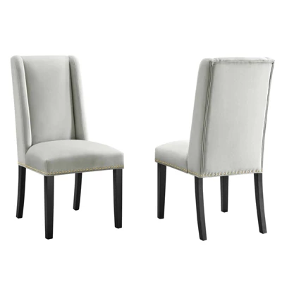 Set Of 2 Baron Performance Velvet Dining Chairs - Modway 11 Set Of 2 Baron Performance Velvet Dining Chairs - Modway - Image 11