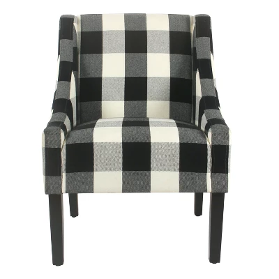 Modern Swoop Accent Armchair - HomePop 13 Modern Swoop Accent Armchair - HomePop - Image 13