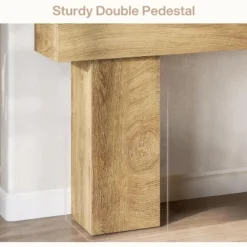 Tribesigns 63" Console Table, Farmhouse Wooden Sofa Table Behind Couch, Entrance, Hallway, Entryway -Chic Furniture Store GUEST 0acbccec 4780 4868 ae68 2d3b65466d3f