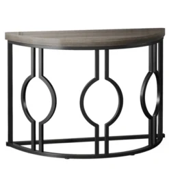 Tribesigns 43" Half Moon Console Table -Chic Furniture Store GUEST 0cebe454 5f37 4b6d b8dc 3b21f0071c6a