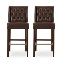 Set Of 2 Bayliss Contemporary Wingback Barstools - Christopher Knight Home 13 Set Of 2 Bayliss Contemporary Wingback Barstools - Christopher Knight Home -Chic Furniture Store GUEST 0d74e17b d972 4357 9993 72dc79356c38