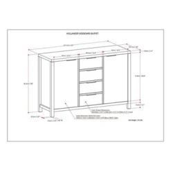 54" Fabian Sideboard Buffet - WyndenHall 23 54" Fabian Sideboard Buffet - WyndenHall -Chic Furniture Store GUEST 1042213c b84f 4dc2 954b 706972e3021f
