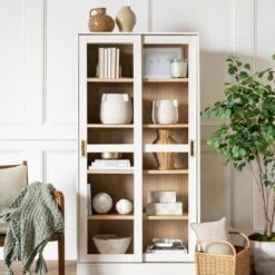 72" Promontory Cabinet With Sliding Doors - Threshold™ Designed With Studio McGee 20 72" Promontory Cabinet With Sliding Doors - Threshold™ Designed With Studio McGee -Chic Furniture Store GUEST 123e42a0 83f1 4a74 b01e b843c1da7645