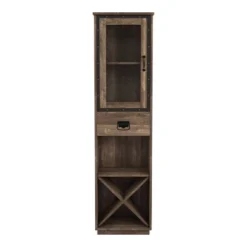 MiBasics Stormquiet Farmhouse 1 Drawer Tower Cabinet With Wine Rack And Shelves 16 MiBasics Stormquiet Farmhouse 1 Drawer Tower Cabinet With Wine Rack And Shelves -Chic Furniture Store GUEST 16b5a124 bddb 476b a0e0 8fbb4d576267