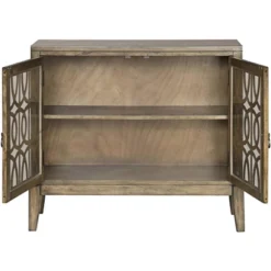 Coast To Coast Pendleton Kire 40 1/2" Wide Glass Door Accent Cabinet -Chic Furniture Store GUEST 16dc1ae0 cca9 4bde a031 d773b4120ba8