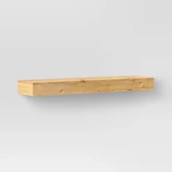 24" Floating Wood Shelf - Threshold™ -Chic Furniture Store GUEST 18027760 f1f7 4bd1 b34a 428d85b54c2a