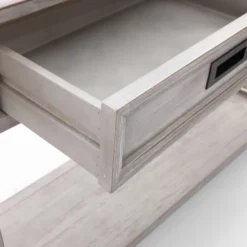 LuxenHome Gray Wood 2-Drawer 1-Shelf Console And Entryway Table 18 LuxenHome Gray Wood 2-Drawer 1-Shelf Console And Entryway Table -Chic Furniture Store GUEST 18592fcc 97a0 47d8 8bb8 71736586c9ab