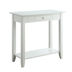 American Heritage Hall Table With Drawer Shelf - Breighton Home -Chic Furniture Store GUEST 18ba5fc5 c092 44e4 9098 aa9133c08e5d