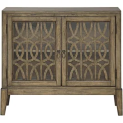 Coast To Coast Pendleton Kire 40 1/2" Wide Glass Door Accent Cabinet -Chic Furniture Store GUEST 19cf9a02 1332 4168 9553 262f9d71848b
