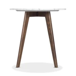 20" Gabrielle Marble Round Side Table Walnut - Poly & Bark -Chic Furniture Store GUEST 1a73e381 1d2e 4fb2 80be ce4884cec2b6