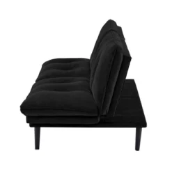 Finley Convertible Futon Sofa Bed Black - Serta -Chic Furniture Store GUEST 1afffe4f ca5f 47e8 8e6a 814b01a4b79f