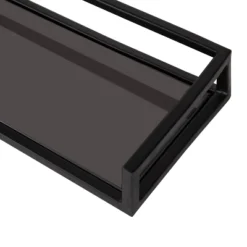 24" X 8" X 3" Blex Metal And Glass Wall Shelf - Kate & Laurel All Things Decor -Chic Furniture Store GUEST 1b63e1a3 5e5e 42d8 8ad7 89eec599cad9