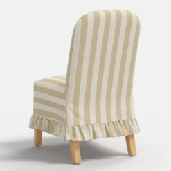 Rounded Back Slipcovered Dining Chair With Ruffle - Threshold™ -Chic Furniture Store GUEST 1c609858 c924 4bc1 b54f 5f31af433edb