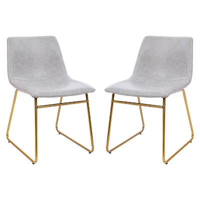 Emma And Oliver 18 Inch Indoor Dining Table Chairs, LeatherSoft Upholstery-Set Of 2 14 Emma And Oliver 18 Inch Indoor Dining Table Chairs, LeatherSoft Upholstery-Set Of 2 - Image 14