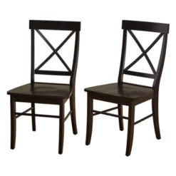 Set Of 2 Albury Cross Back Dining Chairs - Buylateral -Chic Furniture Store GUEST 1f5bea8d 020b 474a 8cff d4e8c96dcffc