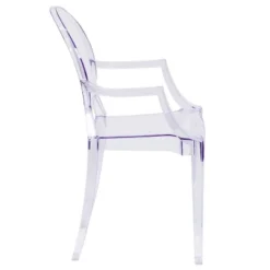 Flash Furniture Ghost Chair With Arms In Transparent Crystal -Chic Furniture Store GUEST 1fdde8d8 04ca 4970 af3e 7675c8a7be6a
