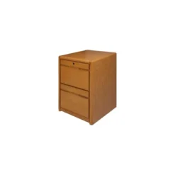 2 Drawer File Cabinet Brown - Martin Furniture