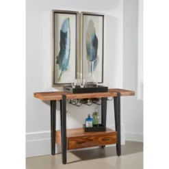 Secret Saloon 1 Drawer Wine Console Brown/Black - Treasure Trove Accents 7 Secret Saloon 1 Drawer Wine Console Brown/Black - Treasure Trove Accents -Chic Furniture Store GUEST 23e6b7a4 2cf7 447b 8aa9 c17020c00683