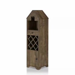 Nellda Wine Rack Reclaimed Oak - MiBasics -Chic Furniture Store GUEST 26031316 8ddc 469e af4c 73ab3f57189f