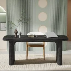 Tribesigns 62" Executive Desk, Large Office Computer Desk With Double Pedestal, Modern Simple Rectangle Writing Table For Home Office 13 Tribesigns 62" Executive Desk, Large Office Computer Desk With Double Pedestal, Modern Simple Rectangle Writing Table For Home Office -Chic Furniture Store GUEST 26ddc403 7277 4d2f 9175 17c9affdb892