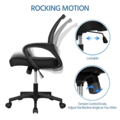 Yaheetech Adjustable Ergonomic Computer Chair Office Chair -Chic Furniture Store GUEST 271e8911 36d7 4885 9790 f43d7a3ea28b