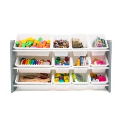 Made For Me 12 Bin Organizer White - Humble Crew -Chic Furniture Store GUEST 28c6bfd7 4804 43ed 81cd 7f8c4ef0cc18