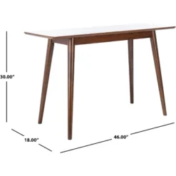 Sasharose Makeup Table - Walnut - Safavieh 12 Sasharose Makeup Table - Walnut - Safavieh -Chic Furniture Store GUEST 2bc096dc cdaf 4f4b acac d035f907b630