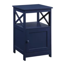 Oxford End Table With Storage Cabinet And Shelf - Breighton Home -Chic Furniture Store GUEST 2d79ce3a 6037 4132 8a30 ce6d3f9291f3