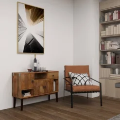 Modern Mango Wood Buffet Brown - Olivia & May 33 Modern Mango Wood Buffet Brown - Olivia & May -Chic Furniture Store GUEST 2dad2800 b0d2 4c5e 9541 b7961c9ca12a