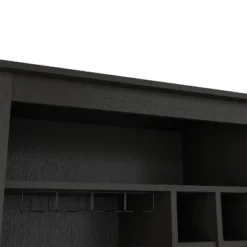 Gulches Black Bar Cabinet: Elegant Storage & Wine Organization -Chic Furniture Store GUEST 2f93474e 140d 407c 897e 7304b2fe547d