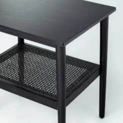 Wood & Cane Square Accent Side Table - Hearth & Hand™ With Magnolia -Chic Furniture Store GUEST 2fec86c2 46f8 4bc8 b6c1 4905ec94127a