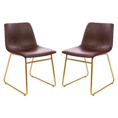 Emma And Oliver 18 Inch Indoor Dining Table Chairs, LeatherSoft Upholstery-Set Of 2 16 Emma And Oliver 18 Inch Indoor Dining Table Chairs, LeatherSoft Upholstery-Set Of 2 - Image 16