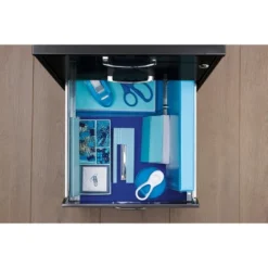 Space Solutions 18" Deep 3 Drawer Metal Organizer File Cabinet With Pencil Drawer -Chic Furniture Store GUEST 3bdc3043 7b99 4a19 8689 9f7b4ff4651b