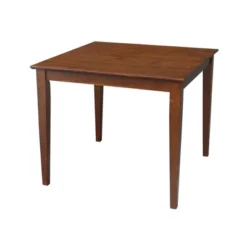 36" Square Solid Wood Top Table With Shaker Legs - International Concepts -Chic Furniture Store GUEST 3c08a86c 5f1a 4e44 bd99 f32d2af2baaa