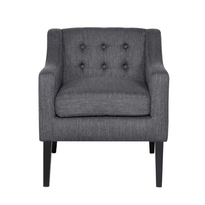 Deanna Contemporary Fabric Tufted Accent Chair - Christopher Knight Home 9 Deanna Contemporary Fabric Tufted Accent Chair - Christopher Knight Home - Image 9