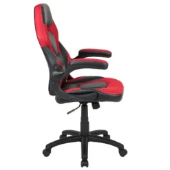 BlackArc Gamma Gaming Desk & Chair Set - Black & Red High Back Gaming Chair With Flip-Up Arms; Desk With Detachable Headphone Hook/Cupholder -Chic Furniture Store GUEST 3e8a4a32 9ed1 4ab7 ace7 f7f4756c4c5f