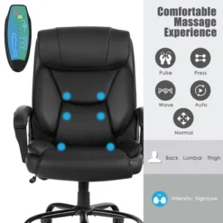 Costway Big & Tall 500lb Massage Office Chair E Xecutive PU Leather Computer Desk Chair 13 Costway Big & Tall 500lb Massage Office Chair E Xecutive PU Leather Computer Desk Chair -Chic Furniture Store GUEST 3e8c8118 2f29 4152 8b74 121cd12ac366