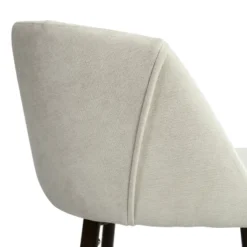 26" Chole Armrest Upholstered Counter Height Stool With Walnut Legs (Set Of 2)-Maison Boucle -Chic Furniture Store GUEST 422b5d1e 9dd4 4f00 a0e8 222a8aaed1f0