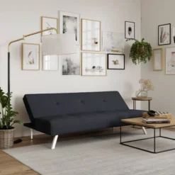 Sorenson Convertible Futon Sofa Bed Charcoal - Serta -Chic Furniture Store GUEST 42c7dc0f 0237 407c a304 10bec7e90c19