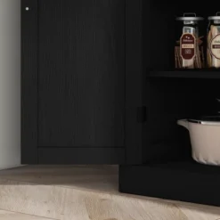 HOMCOM 72" Traditional Freestanding Kitchen Pantry Cupboard With 2 Cabinet, And Adjustable Shelves 11 HOMCOM 72" Traditional Freestanding Kitchen Pantry Cupboard With 2 Cabinet, And Adjustable Shelves -Chic Furniture Store GUEST 4494b558 bf7b 40f8 a4c1 8151edcbaece