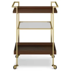 Moyer Bar Cart Cognac - WyndenHall -Chic Furniture Store GUEST 45c16204 cdad 491f b3ac eaef7a62b2a6