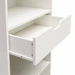 Vario Open Cabinet With Drawer White - Room & Joy -Chic Furniture Store GUEST 46724bba d2a7 4e9f 8a4d 98cf507bfcb0