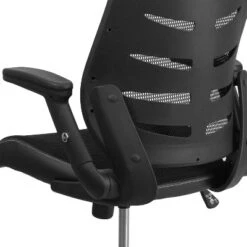 Emma And Oliver High Back Black Mesh Swivel Ergonomic Office Chair With Adjustable Flip-Up Arms 12 Emma And Oliver High Back Black Mesh Swivel Ergonomic Office Chair With Adjustable Flip-Up Arms -Chic Furniture Store GUEST 47dba6dd 3b09 487c 86a0 d3b4bd52bc09
