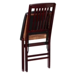 Set Of 2 Triena Mission Back Folding Chair Espresso - Linon -Chic Furniture Store GUEST 47fc73c3 d22b 4051 8529 237c37b12cce