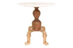 Inmod Juno Marble Side Table White/Gold -Chic Furniture Store GUEST 4904ce6b b030 41f3 b14d 8f5110ca89a5