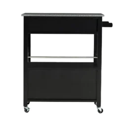 Cameron Kitchen Cart With Granite Top - Linon -Chic Furniture Store GUEST 493531c9 a826 4fb5 8f56 a7f9cee453f5