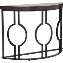 Tribesigns 43" Half Moon Console Table -Chic Furniture Store GUEST 4a4a15c0 4e76 4b26 b660 ee43ad99d93c