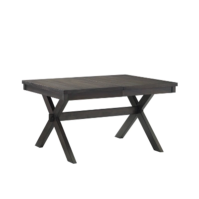 Hayden Extendable Dining Table Slate - Crosley 3 Hayden Extendable Dining Table Slate - Crosley - Image 3
