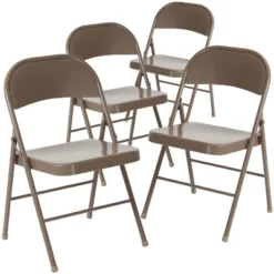 Flash Furniture 4 Pack HERCULES Series Double Braced Metal Folding Chair 22 Flash Furniture 4 Pack HERCULES Series Double Braced Metal Folding Chair -Chic Furniture Store GUEST 4cfb651b 8990 44bf b423 7331f31ea7f6
